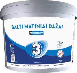 Probest White matt paint PROBEST 3 