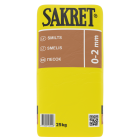 SMĖLIS SAKRET SM 0-2 mm, 25 KG 