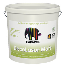 Dekoravimo medžiagos Lazūriniai dažai Capadecor DecoLasur Matt 