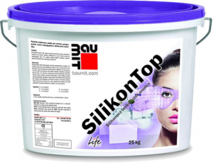 Silikoniniai tinkai SILIKONINIS TINKAS SILIKONTOP 25 KG BAUMIT 2 mm (samanėlė) 