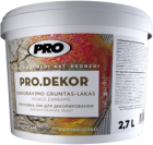 Dekoravimo gruntas – lakas vidaus darbams PRO.DEKOR_PRO Colore