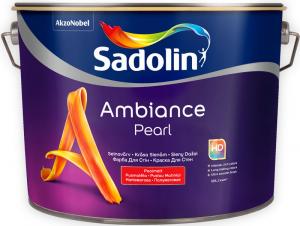 Vidaus dažai Ambiance Pearl pusiau matiniai sienų dažai_vidaus darbams_SADOLIN 