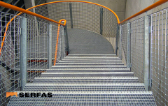 Grotelės ir laiptų pakopos Grotelių techniniai duomenys 