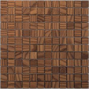 Floorings Termomedienos mozaika šviesiai ruda keturkampė 